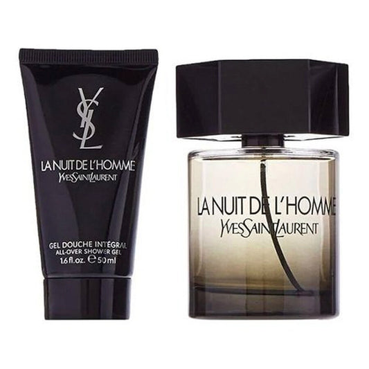 SET LA NUIT DE L HOMME BY YSL 2 PZA /SG 100 ML EDT MEN